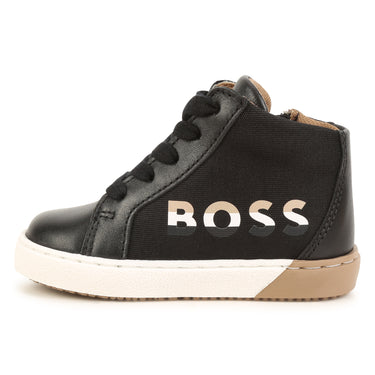 Tenis BOSS negros para niños